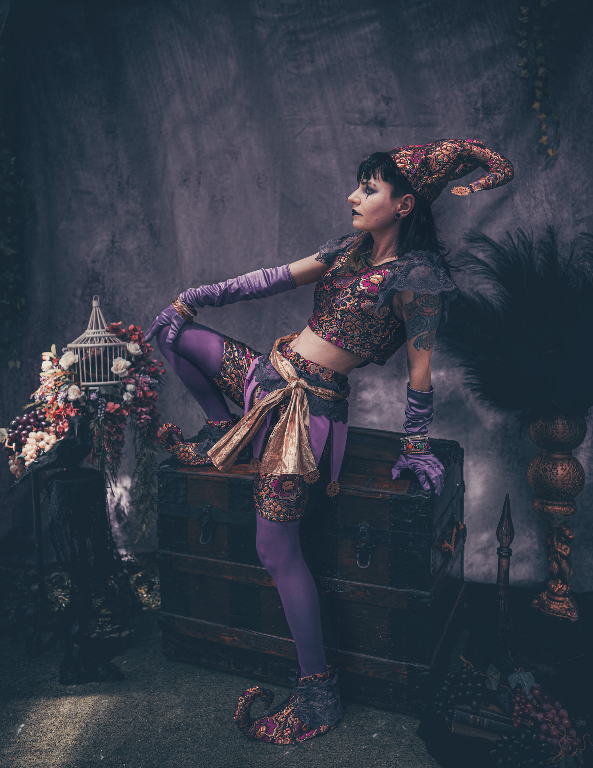 Fine Art Portrait photography Court Jester